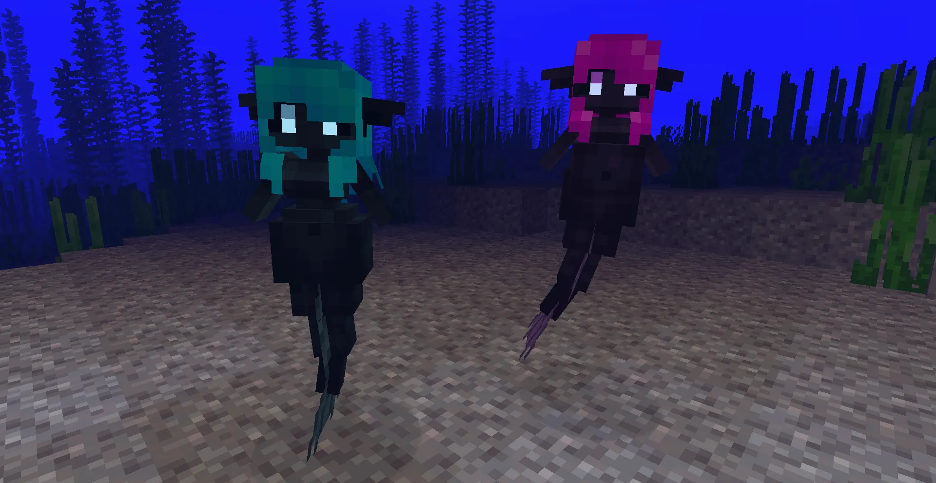 Monsters&Girls: Secrets of Mermaids — скриншот 3 (Моды, Minecraft)