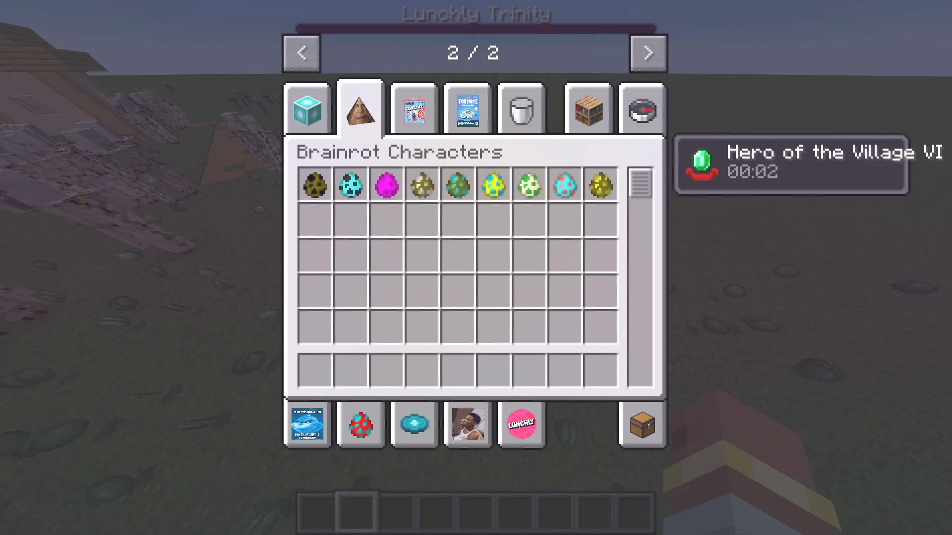 Brainrot+, Моды, Minecraft