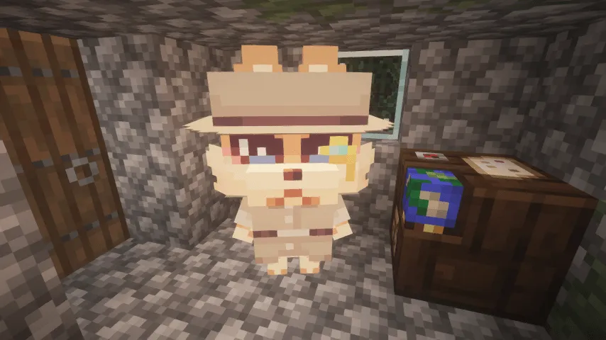 Wagi's Furry Villager, Текстуры, Minecraft
