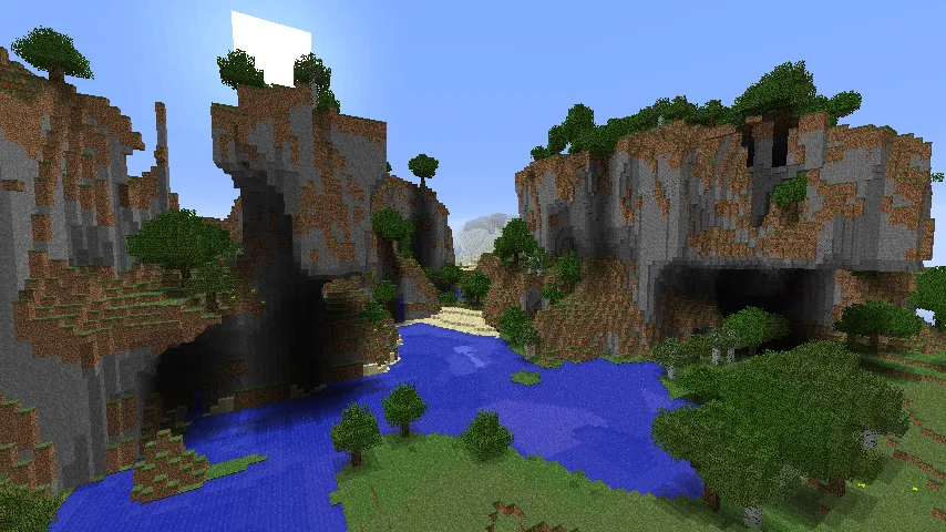 Nostalgic world generation — скриншот 4 (Моды, Minecraft)