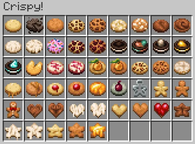 Crispy!, Моды, Minecraft