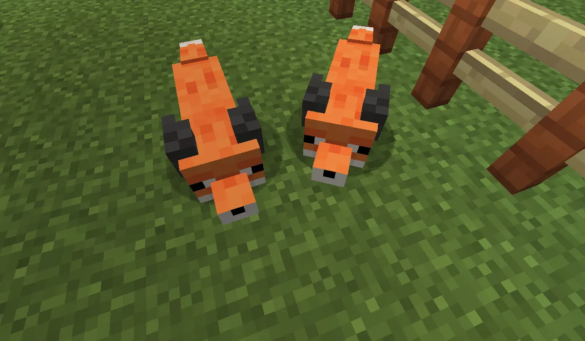 Outfox Fox Variants — скриншот 2 (Текстуры, Minecraft)