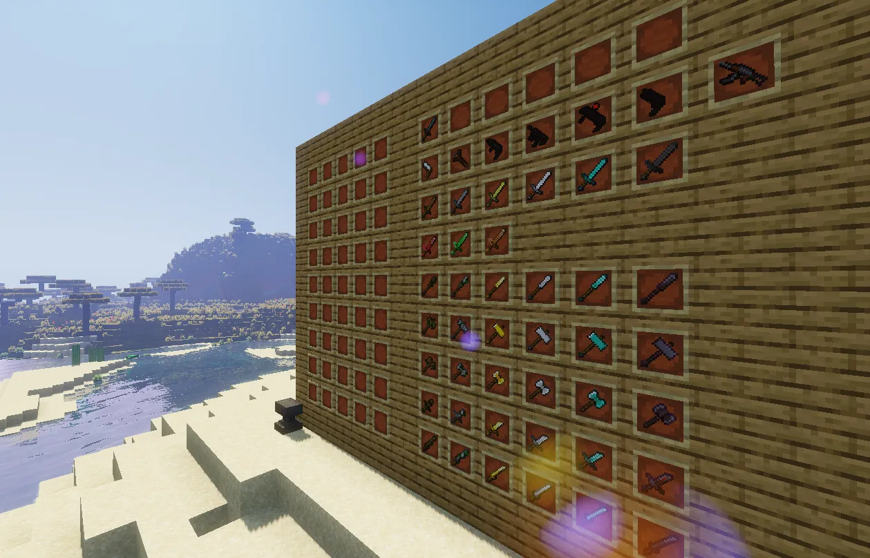 MoreWeapons v1.4 — скриншот 1 (Текстуры, Minecraft)