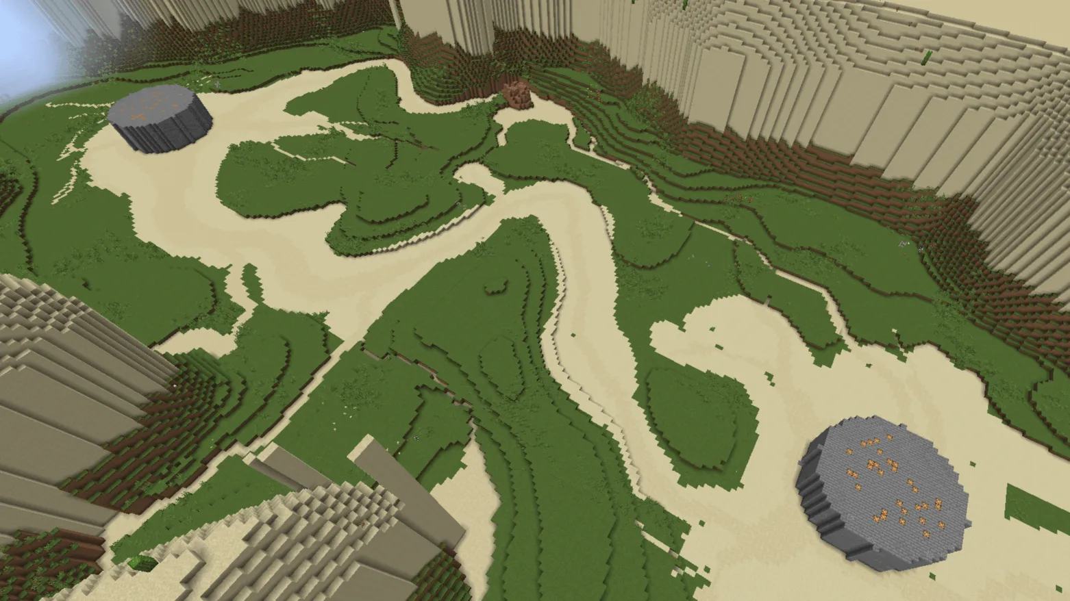 Warlords - Gulch, Карты, Minecraft