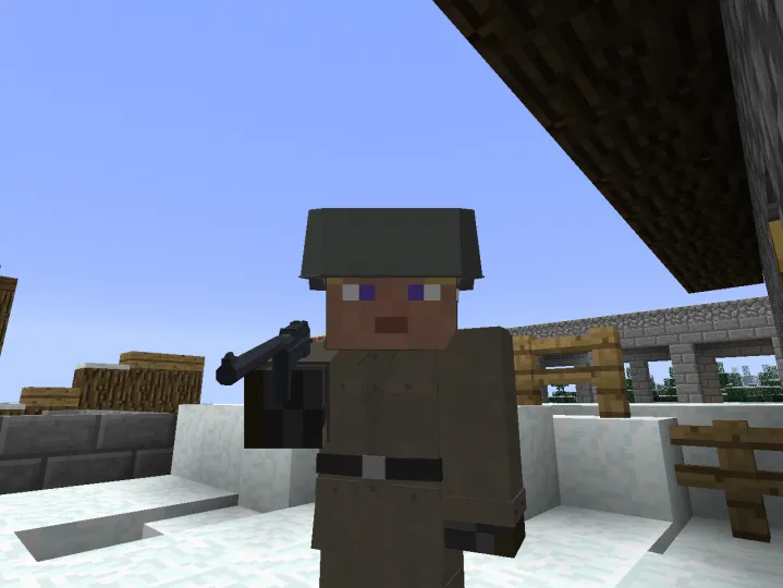 Call to Battle-The WWII Mod — скриншот 4 (Моды, Minecraft)