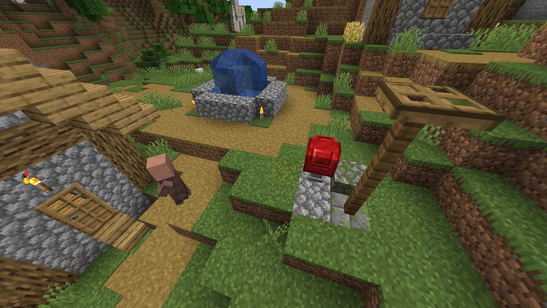 Red paint postbox [ Mighty Mail ], Текстуры, Minecraft