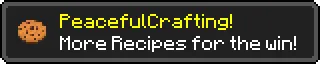 PeacefulCrafting, Плагины, Minecraft