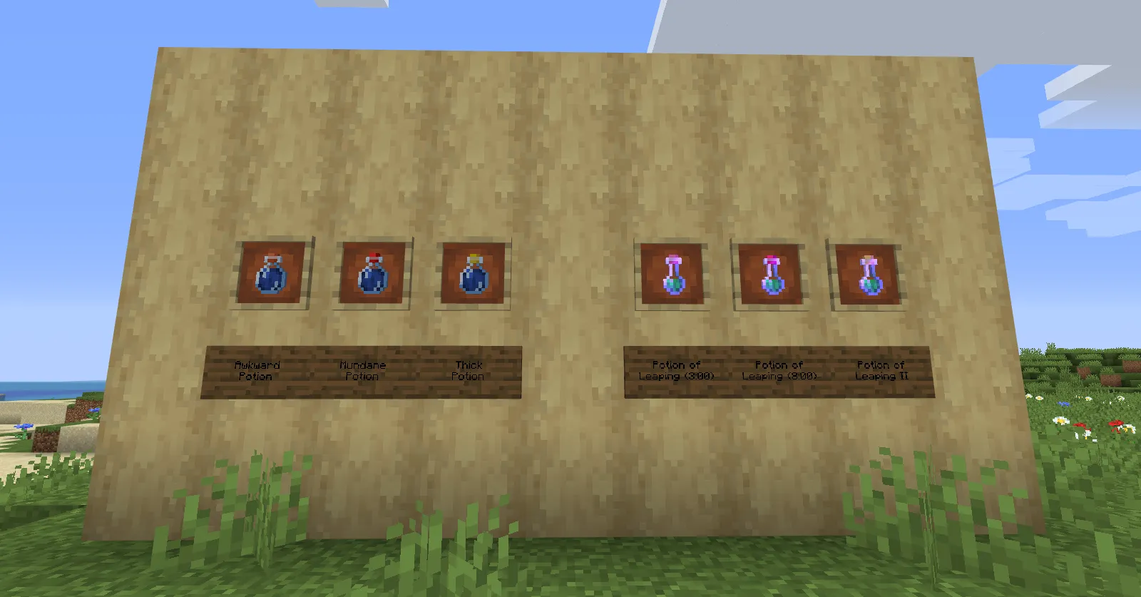 Potion Bottles Plus — скриншот 4 (Текстуры, Minecraft)