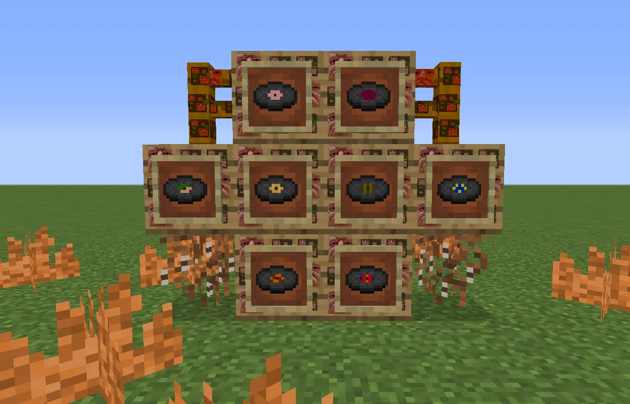 Yummers World Mod, Моды, Minecraft