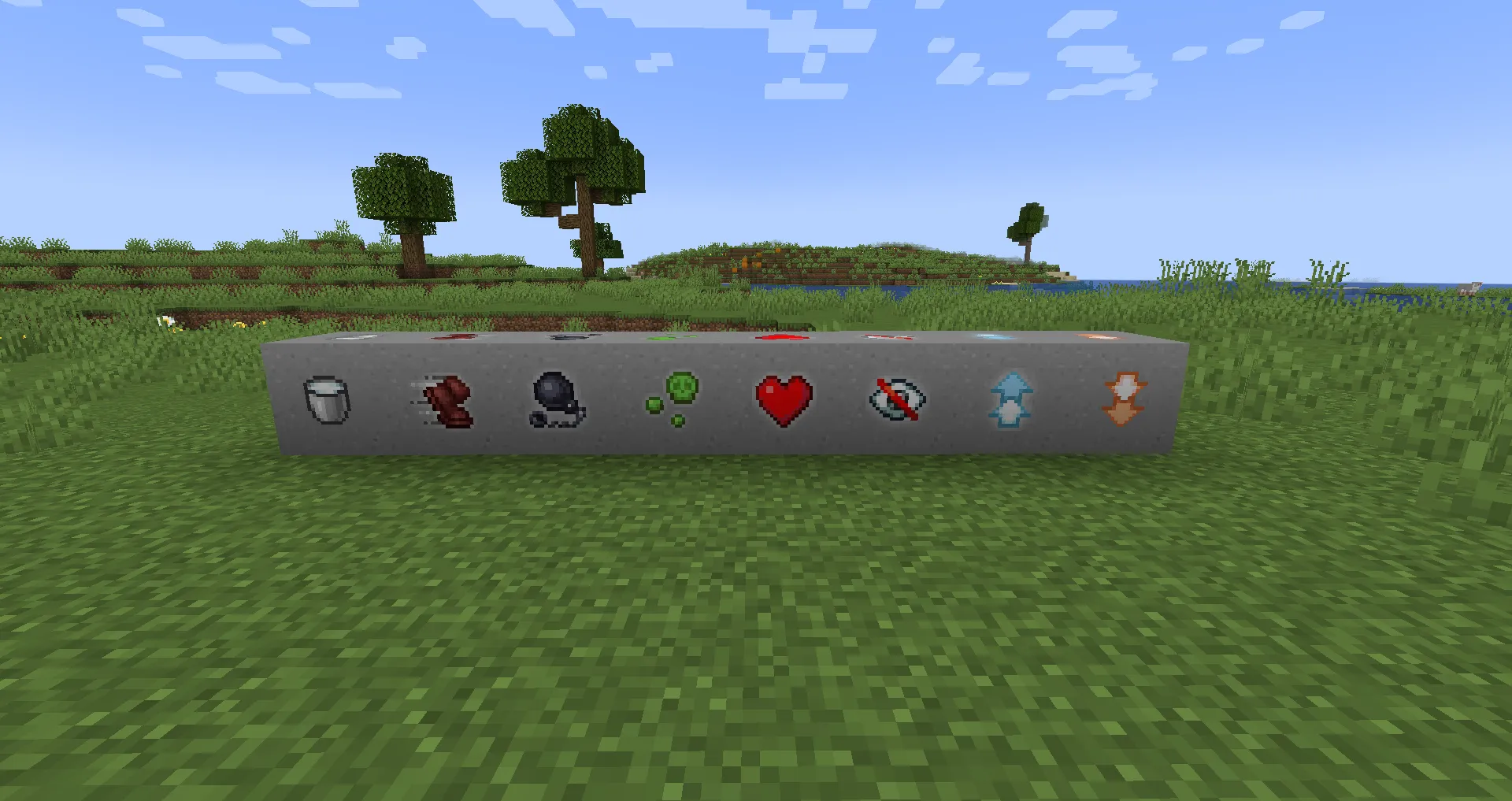 Omer's Potion Blocks — скриншот 1 (Моды, Minecraft)