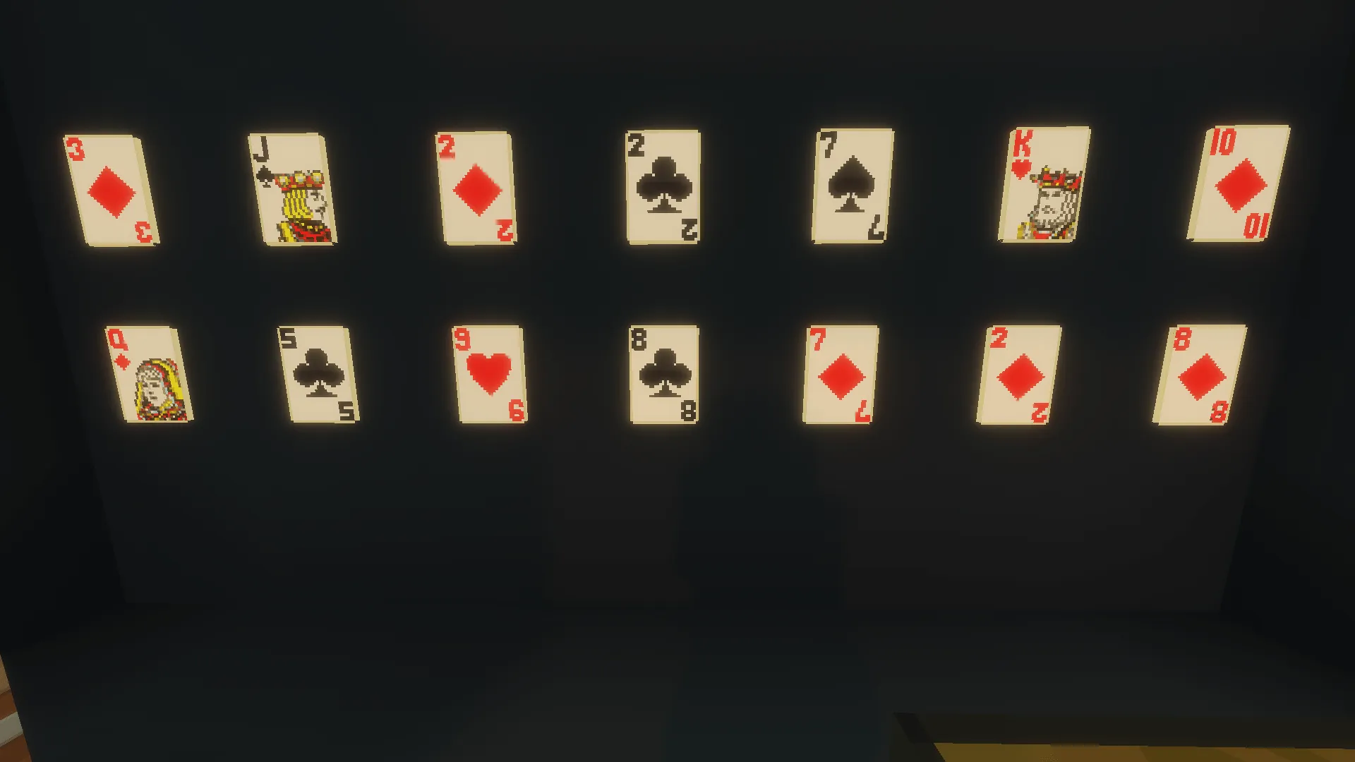 clapbxt's cards, Текстуры, Minecraft