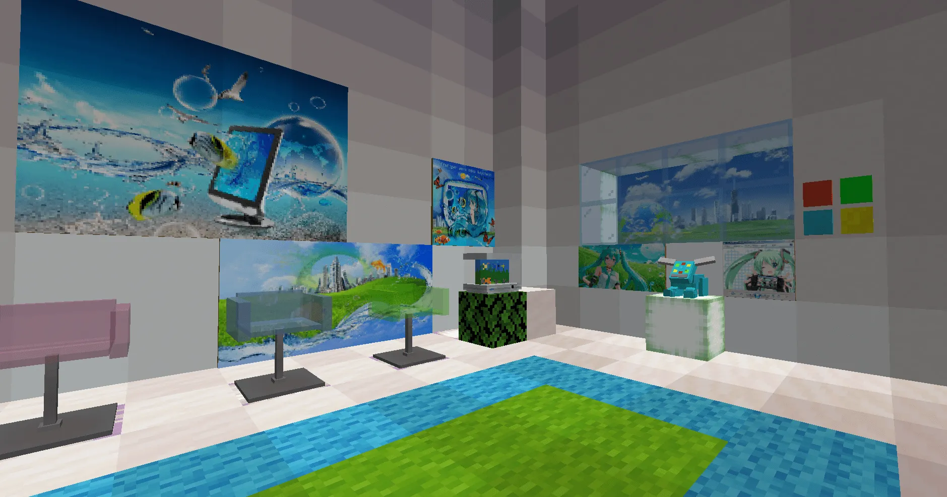 FrutigerAeroDecor — скриншот 2 (Моды, Minecraft)