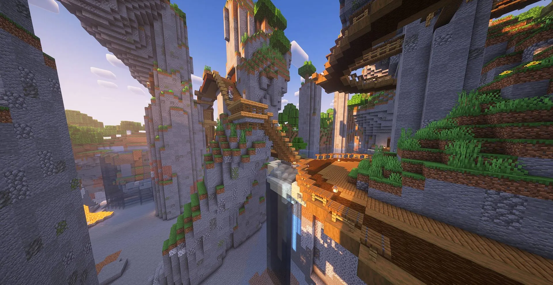 Lios Spiral Tower Villages — скриншот 3 (Моды, Minecraft)