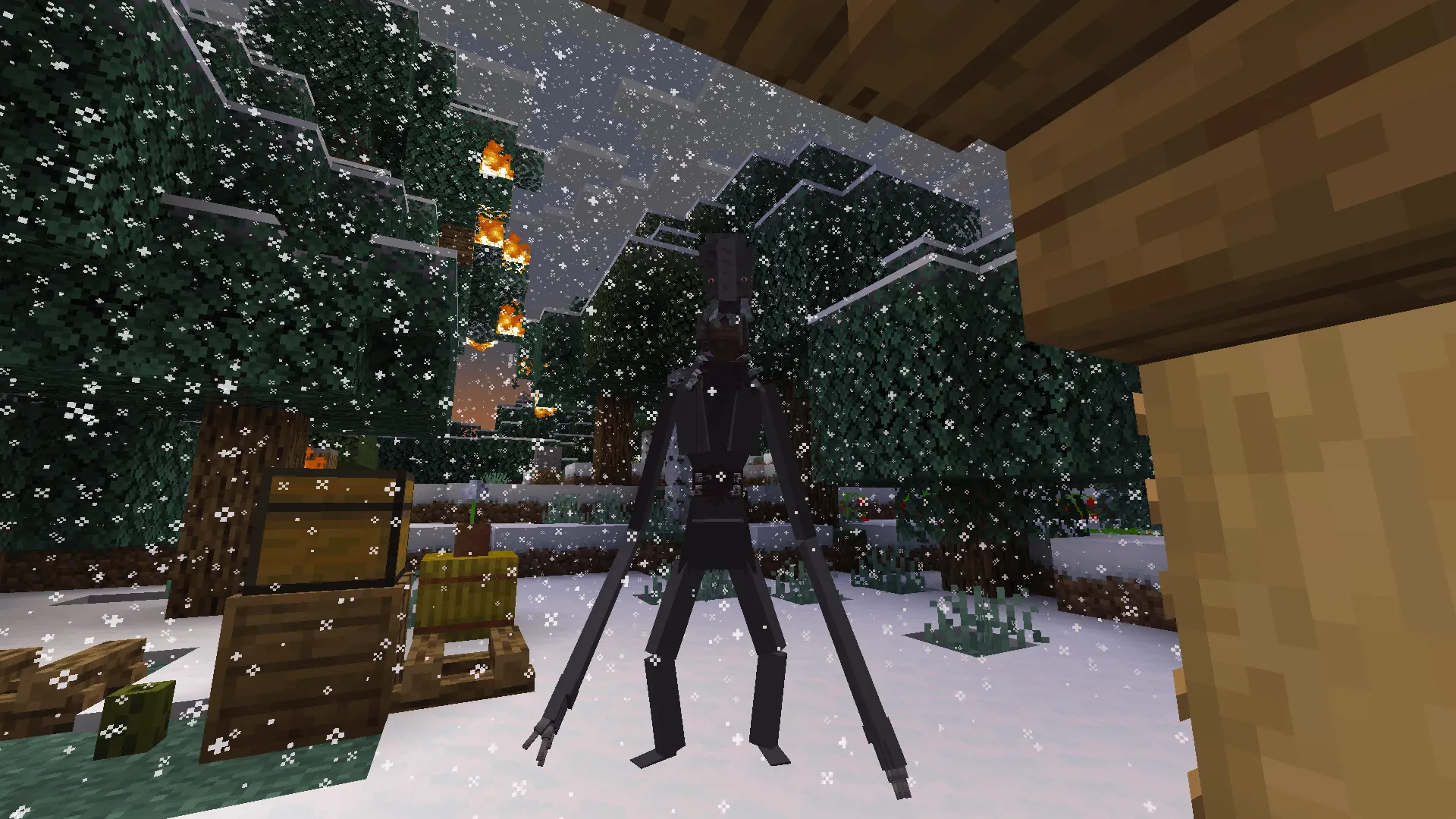 Frozen Stalker, Моды, Minecraft