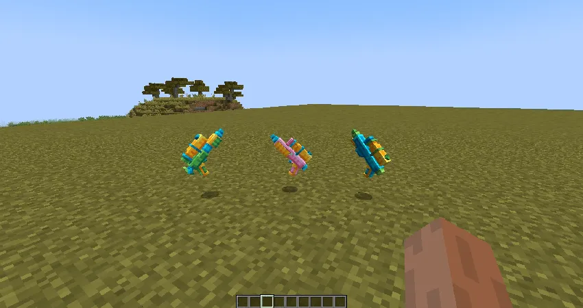 Songkran Festival Water Guns Pack, Кастомизации, Minecraft