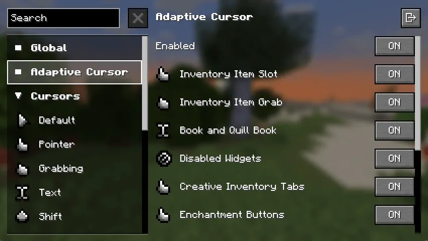 Cursors Extended — скриншот 6 (Моды, Minecraft)