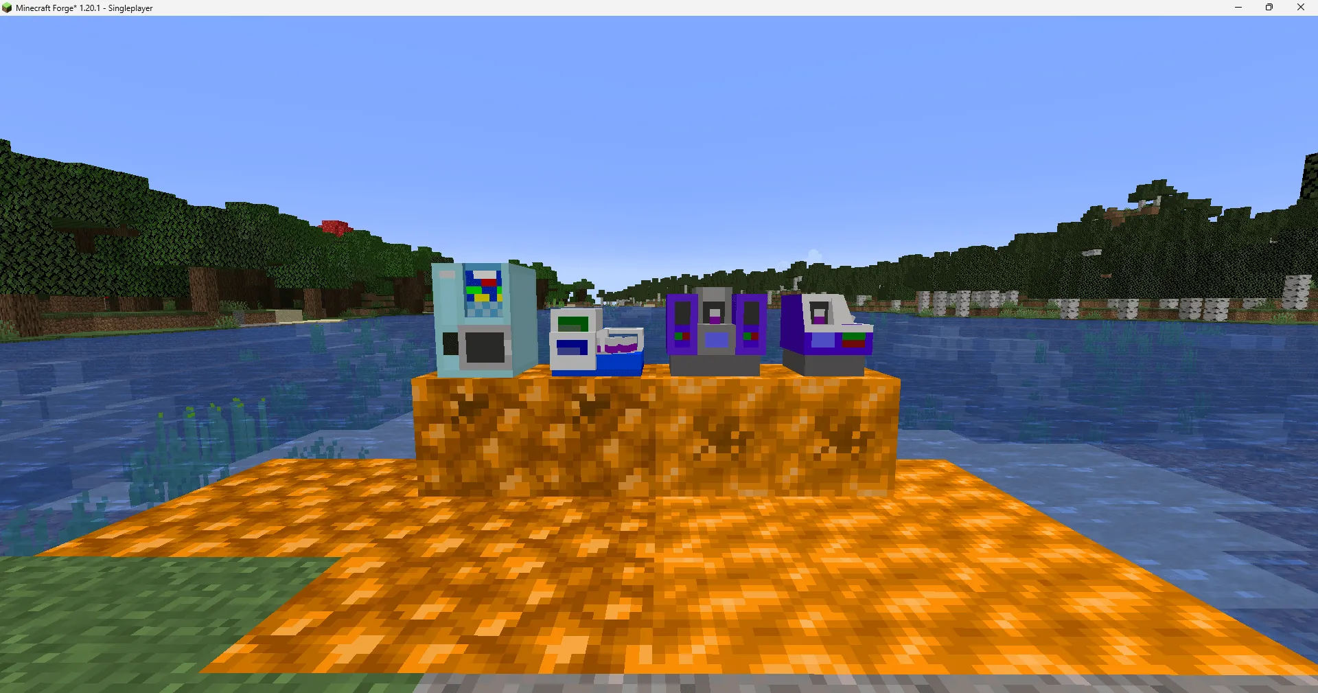 Raptor's Jurassic World, Моды, Minecraft