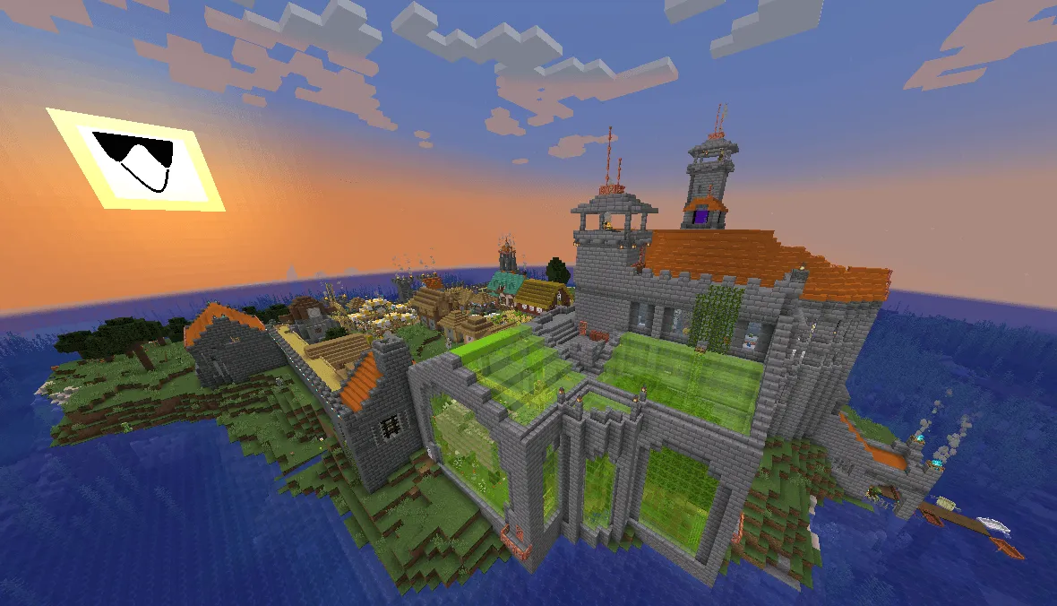 Amazing Castle -Town & Sewer, Карты, Minecraft
