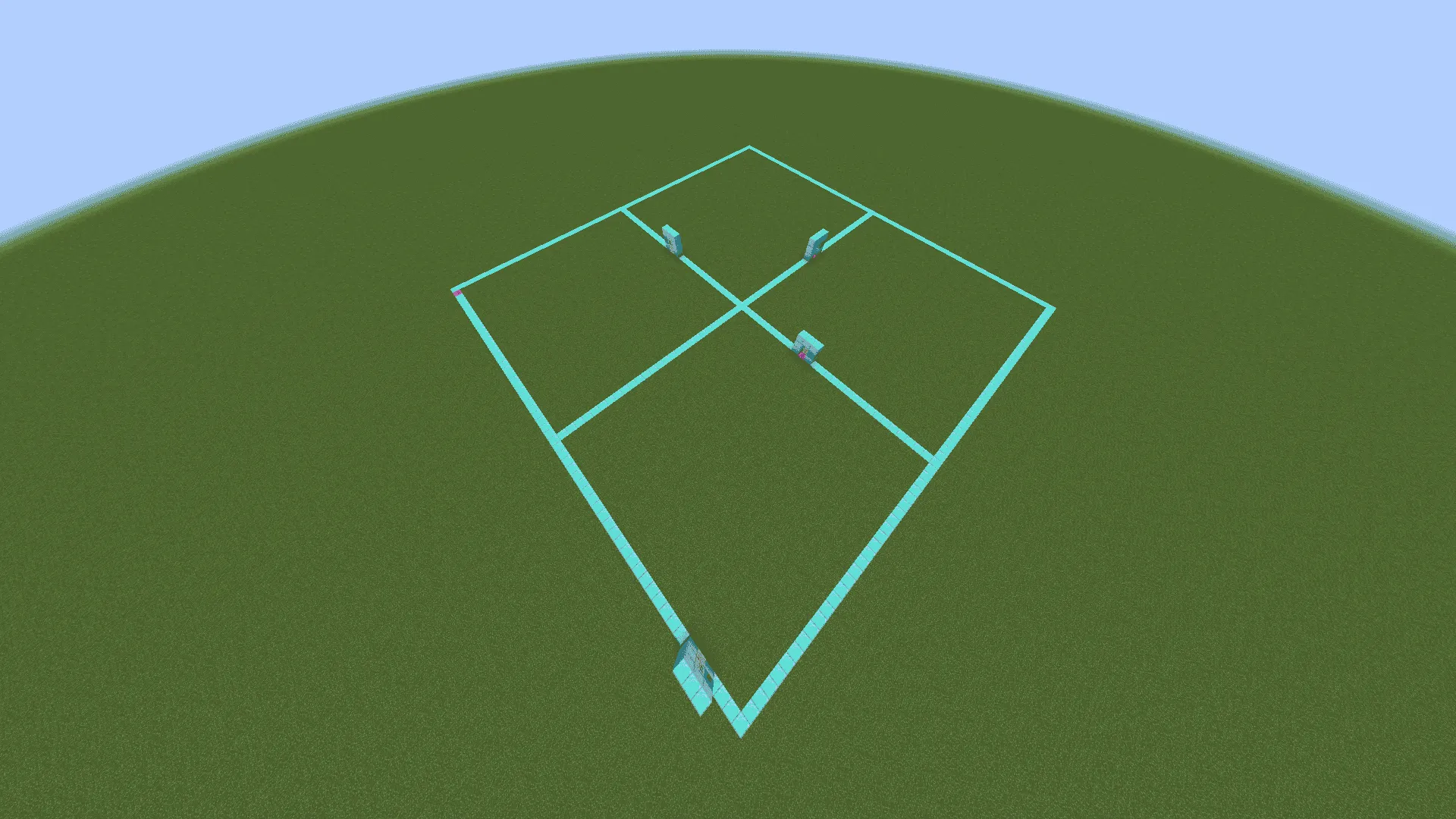 Diamond maze — скриншот 1 (Карты, Minecraft)