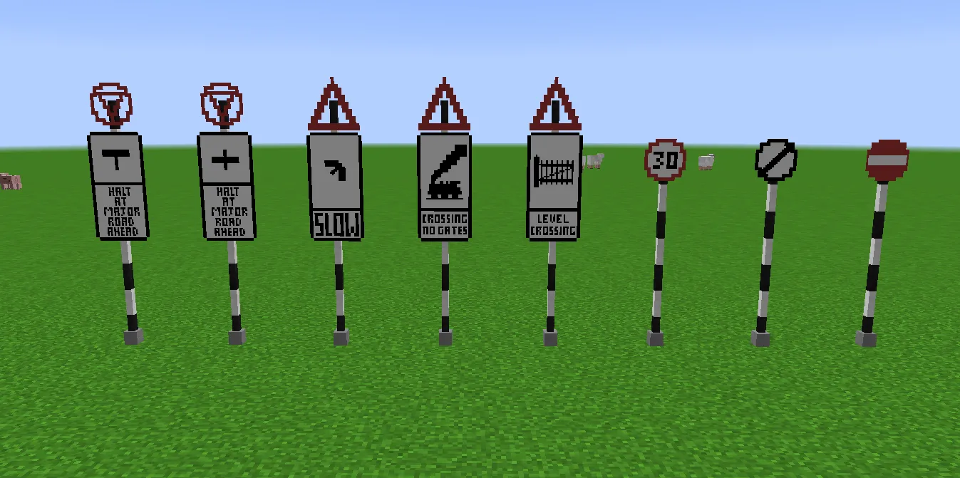 [MTS] Kitsuné Road Signs, Моды, Minecraft