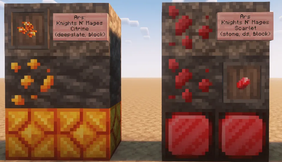 Excalibur | Ore and IW Compat, Текстуры, Minecraft