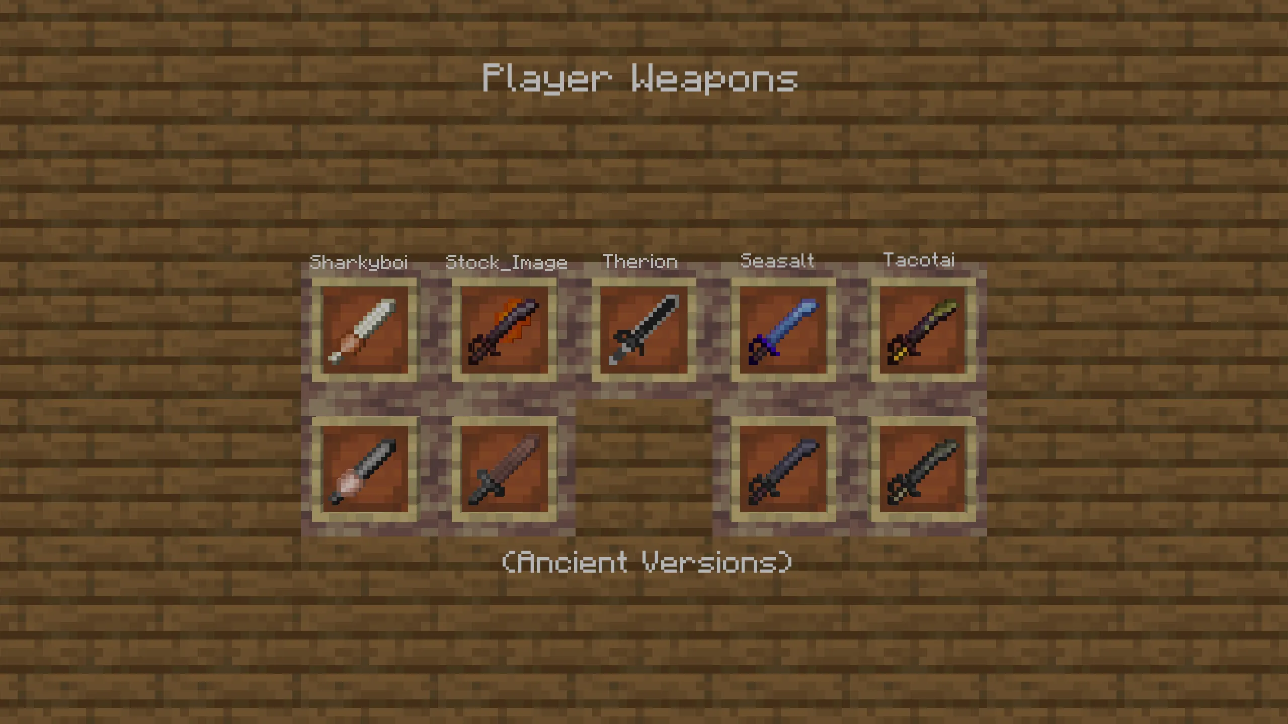 FGK official texture packs, Текстуры, Minecraft