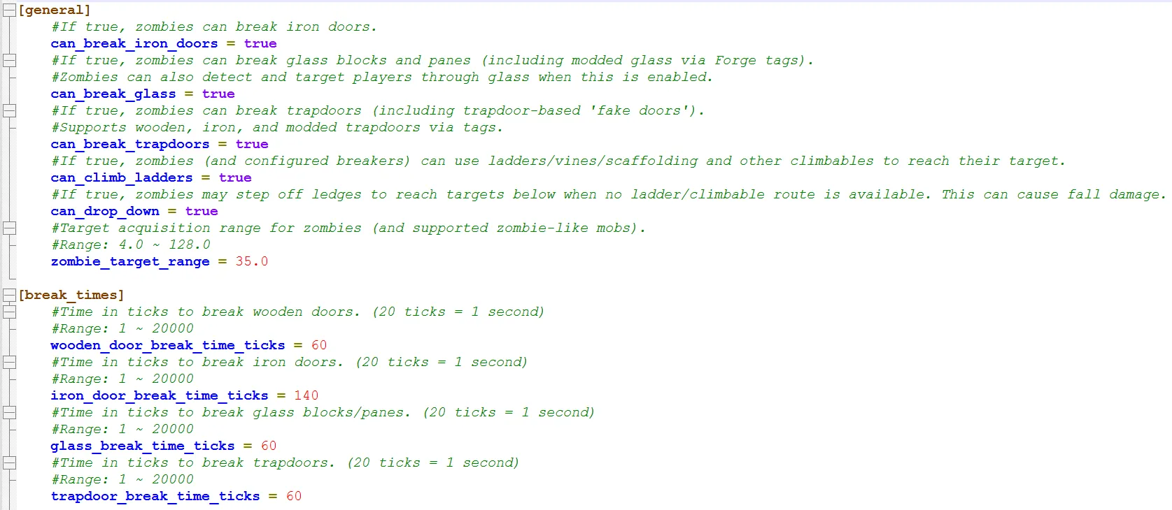 Zombies Break Doors, Моды, Minecraft