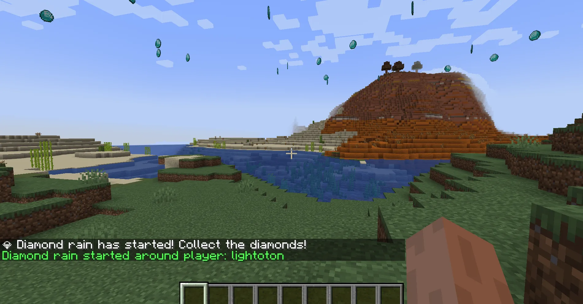DiamondRain — скриншот 1 (Плагины, Minecraft)