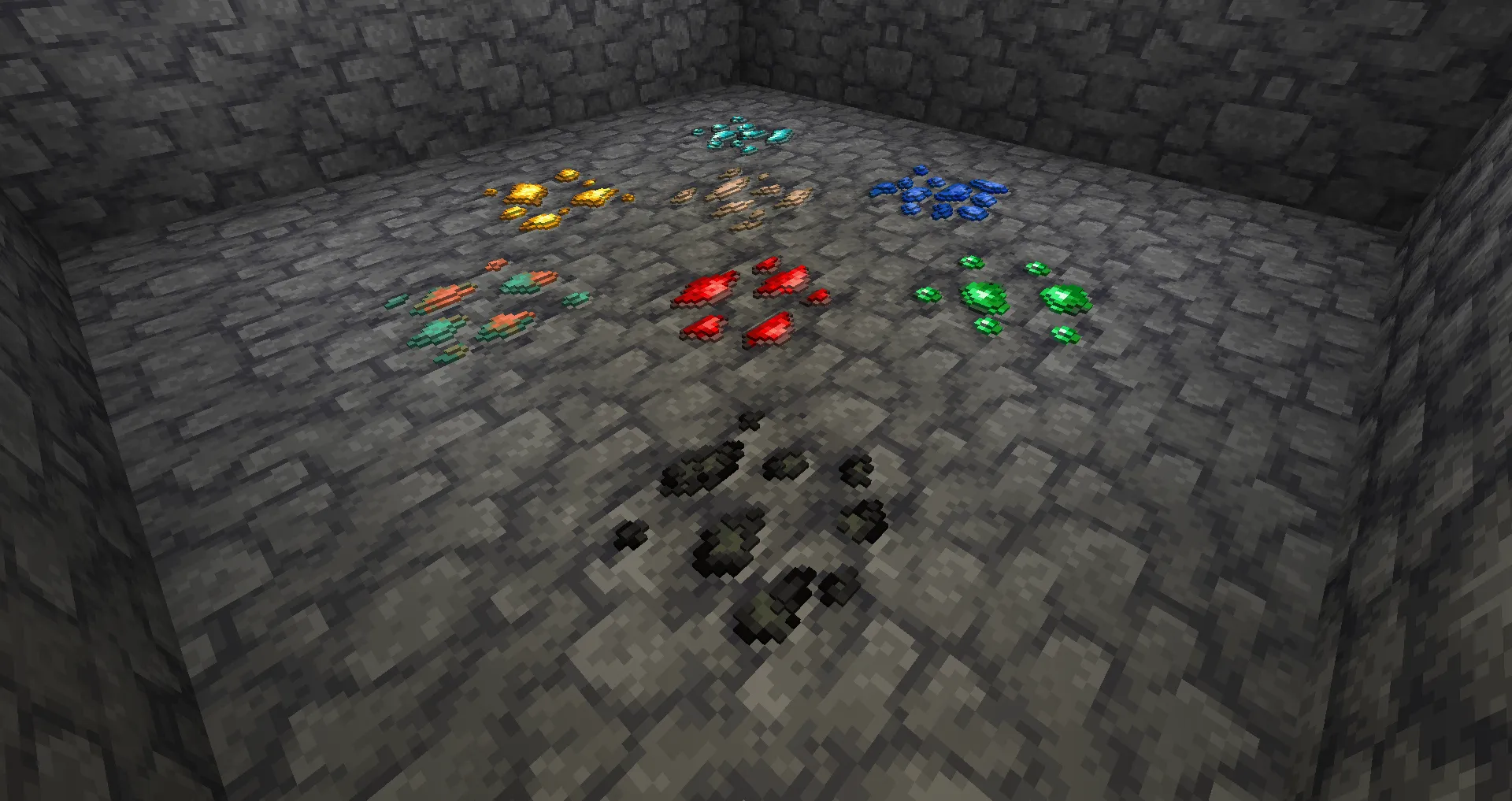 Ores 3D - Compliance — скриншот 7 (Текстуры, Minecraft)
