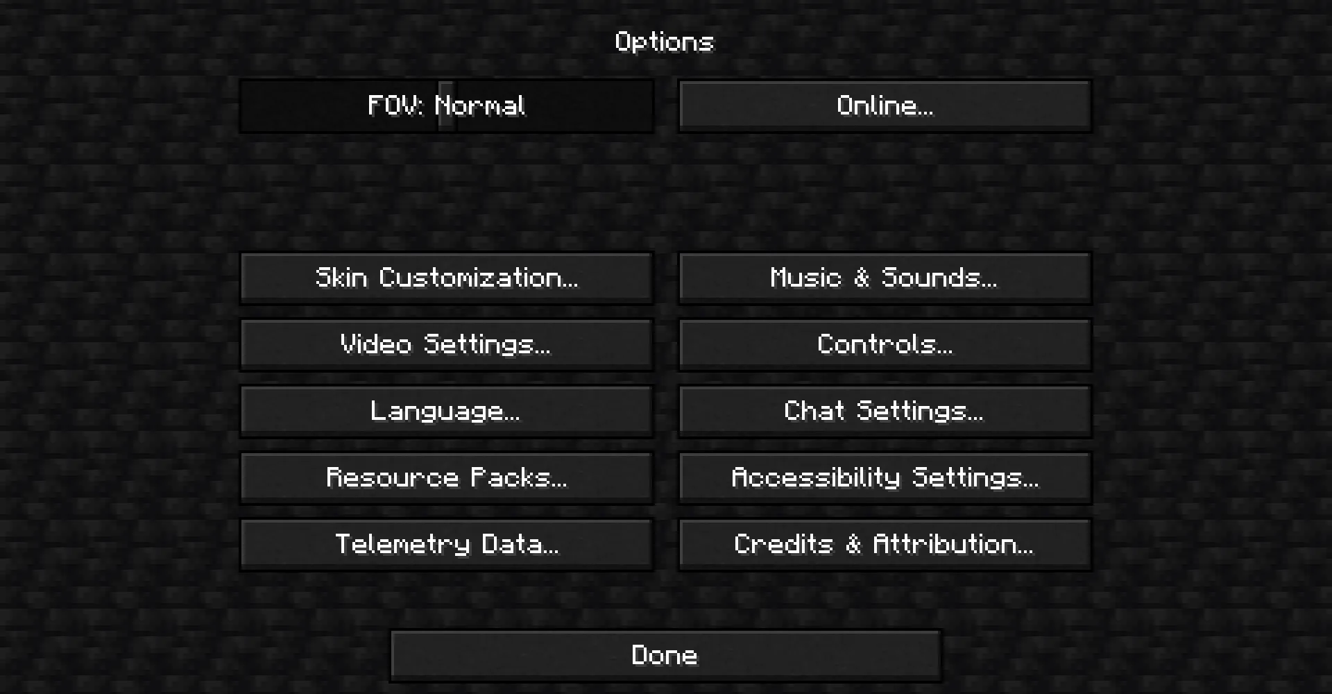 DarkUI, Текстуры, Minecraft