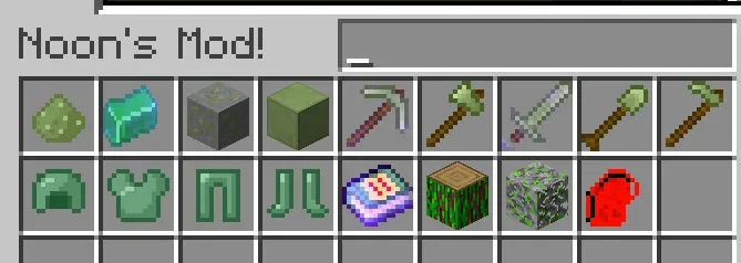 Noon's Mod!, Моды, Minecraft