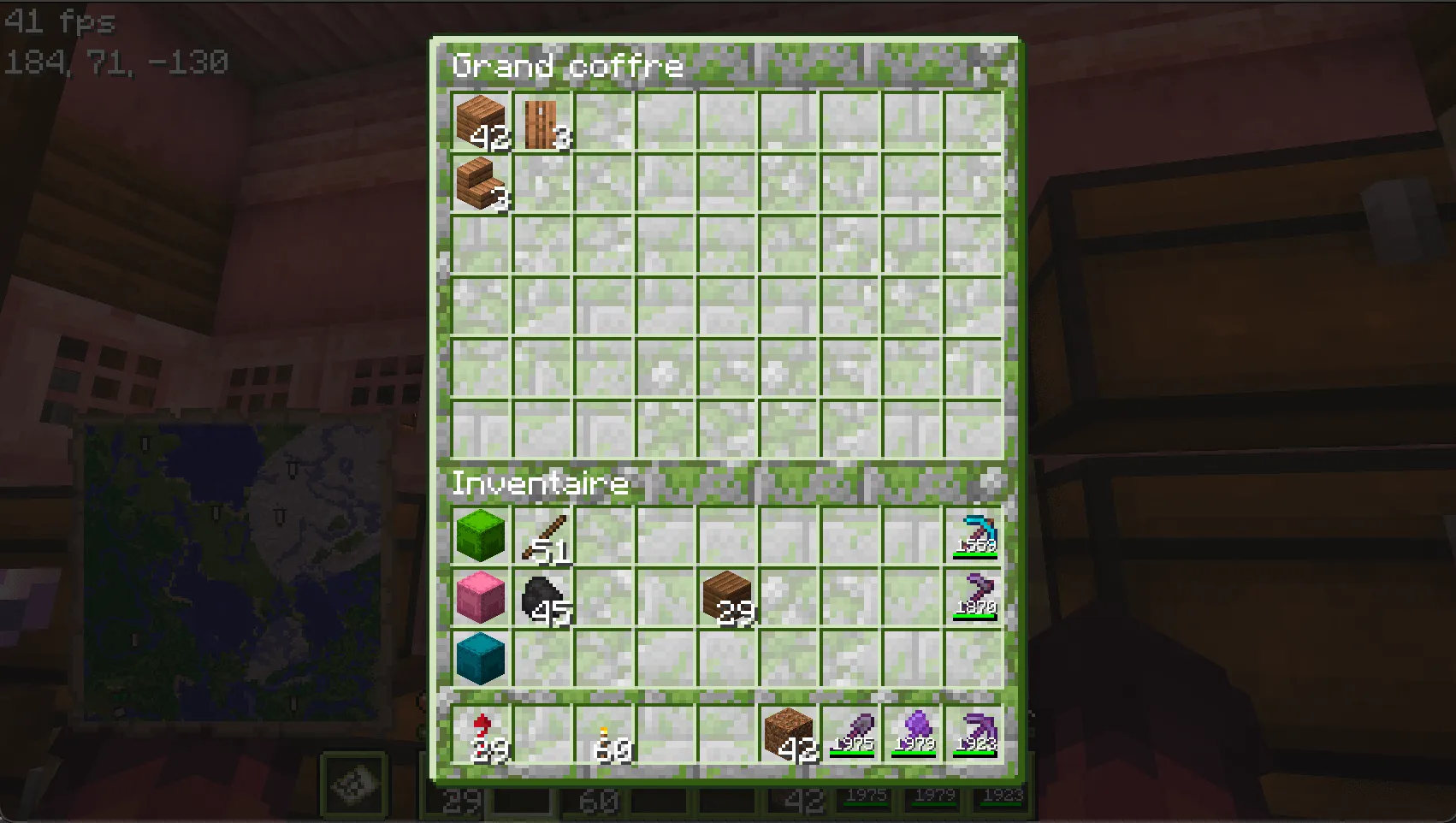 Mossy GUI, Текстуры, Minecraft