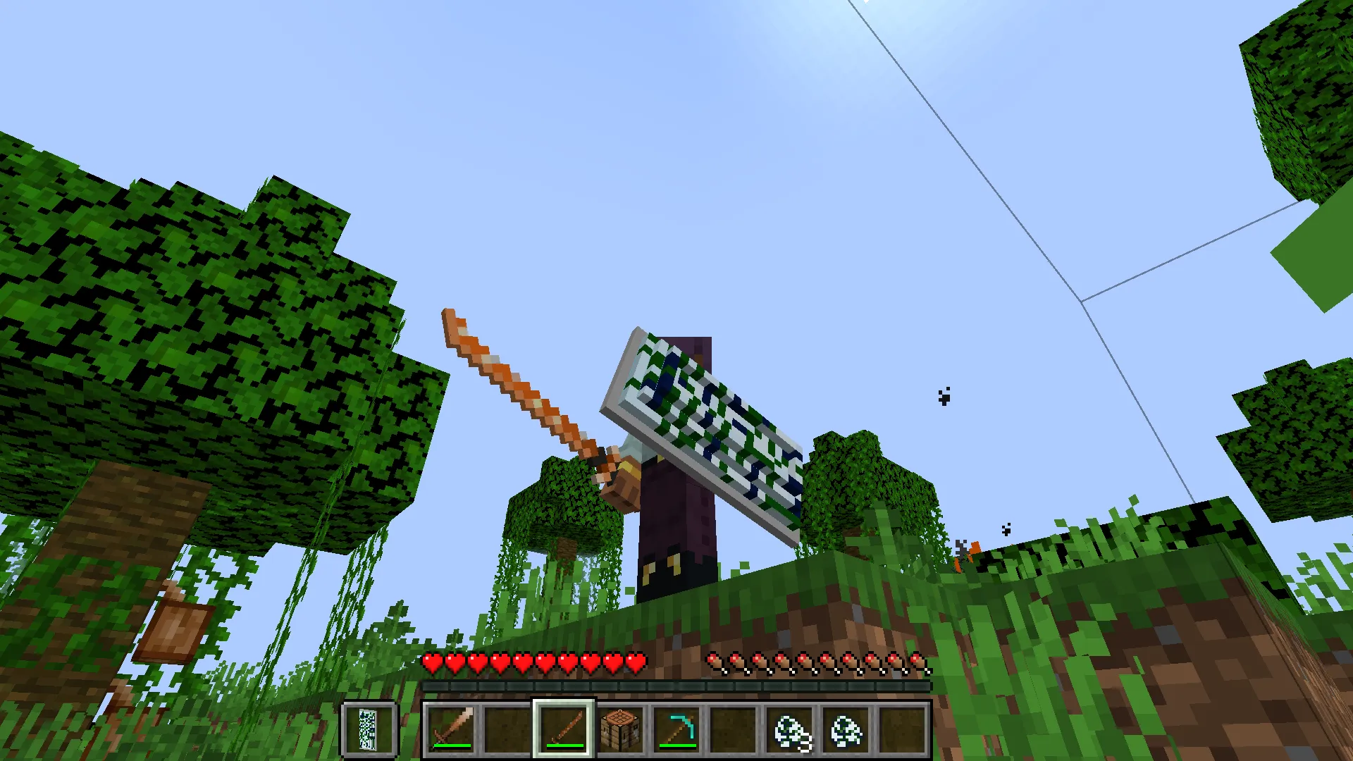 Crystal Swords — скриншот 2 (Моды, Minecraft)