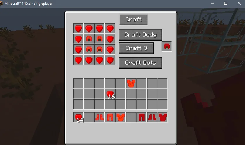 Ruby Mod Special, Моды, Minecraft