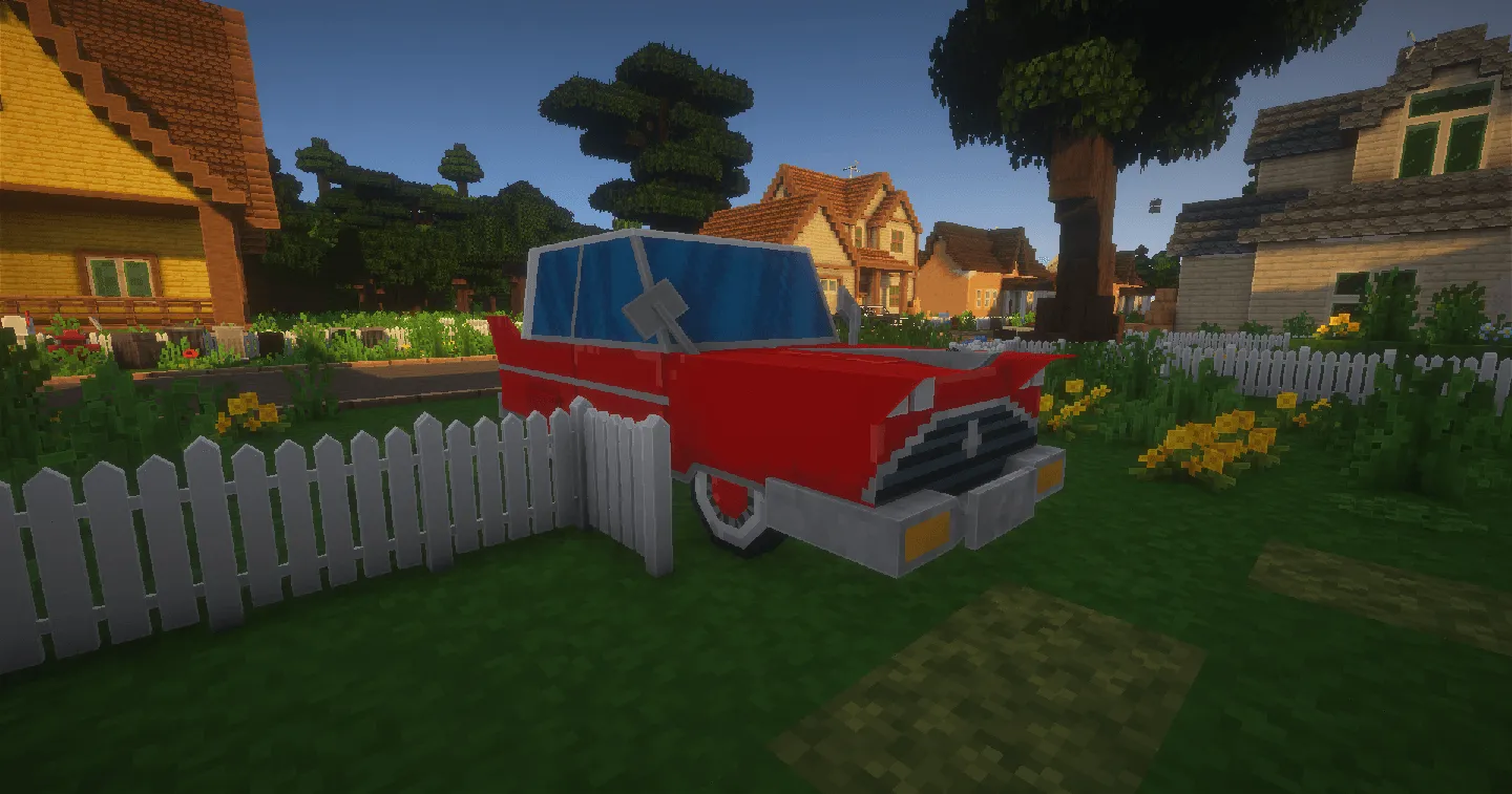 Hello Neighbor Cars! — скриншот 2 (Моды, Minecraft)