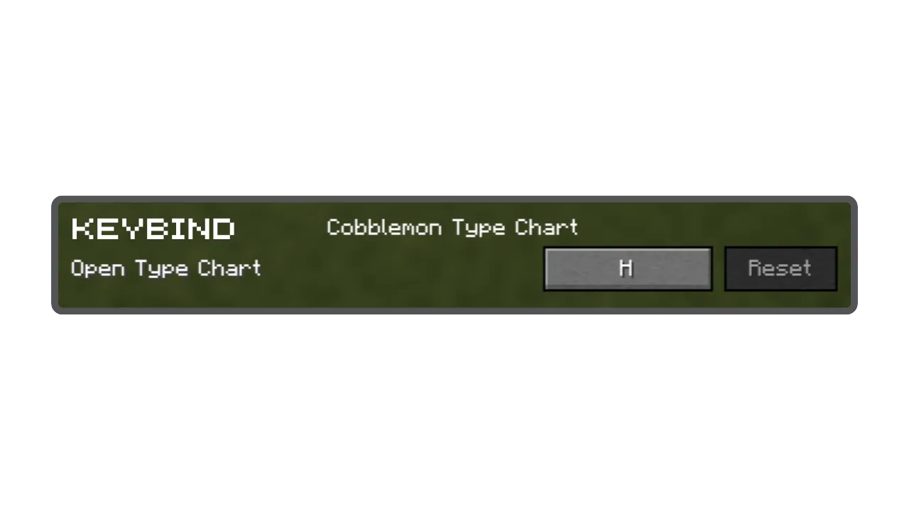 Pokemon Type Table (Cobblemon / Pixelmon) — скриншот 6 (Моды, Minecraft)