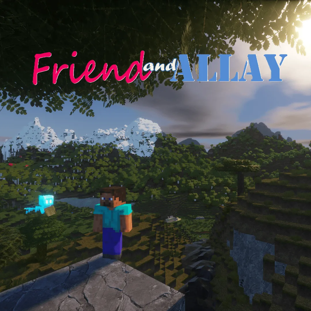 Friend And Allay — скриншот 1 (Моды, Minecraft)