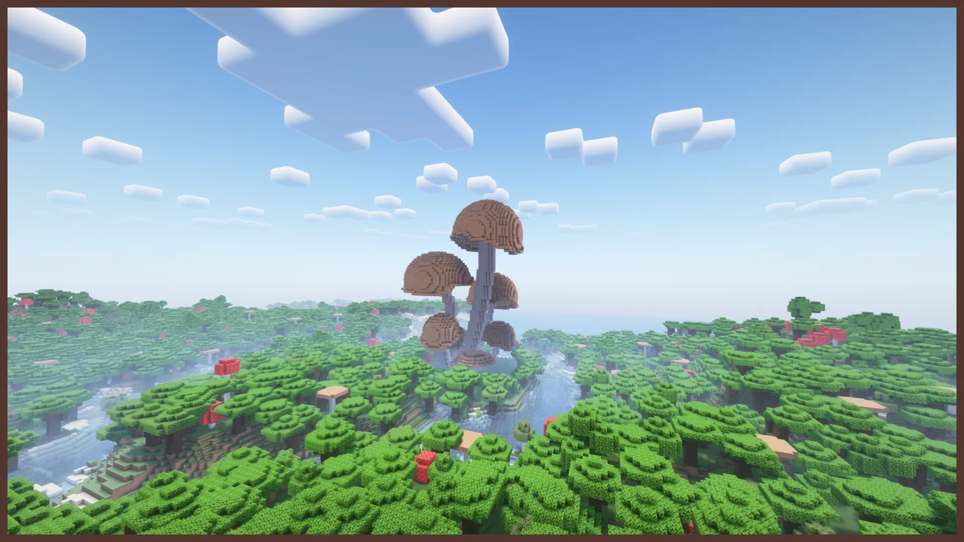 Giant Brown Mushroom, Моды, Minecraft
