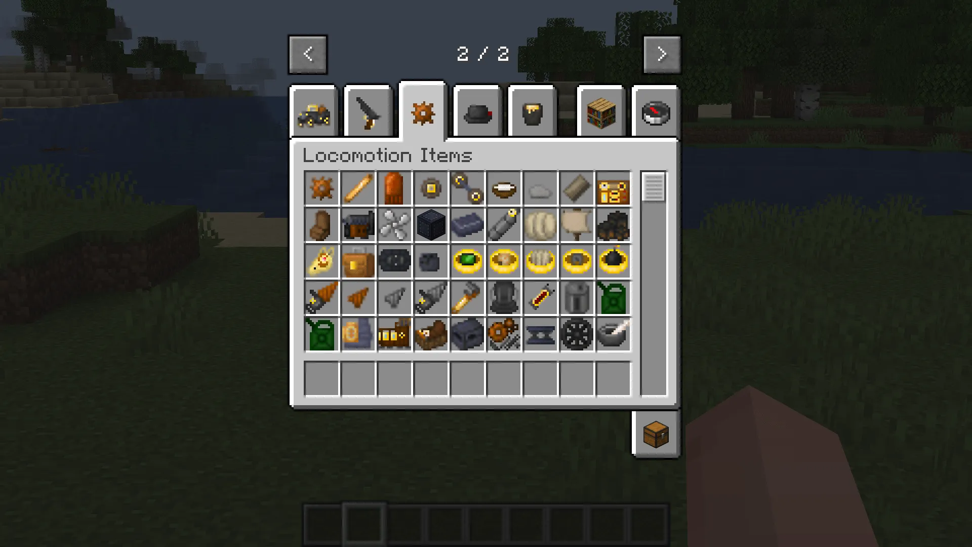 Steamatic Locomotion, Моды, Minecraft