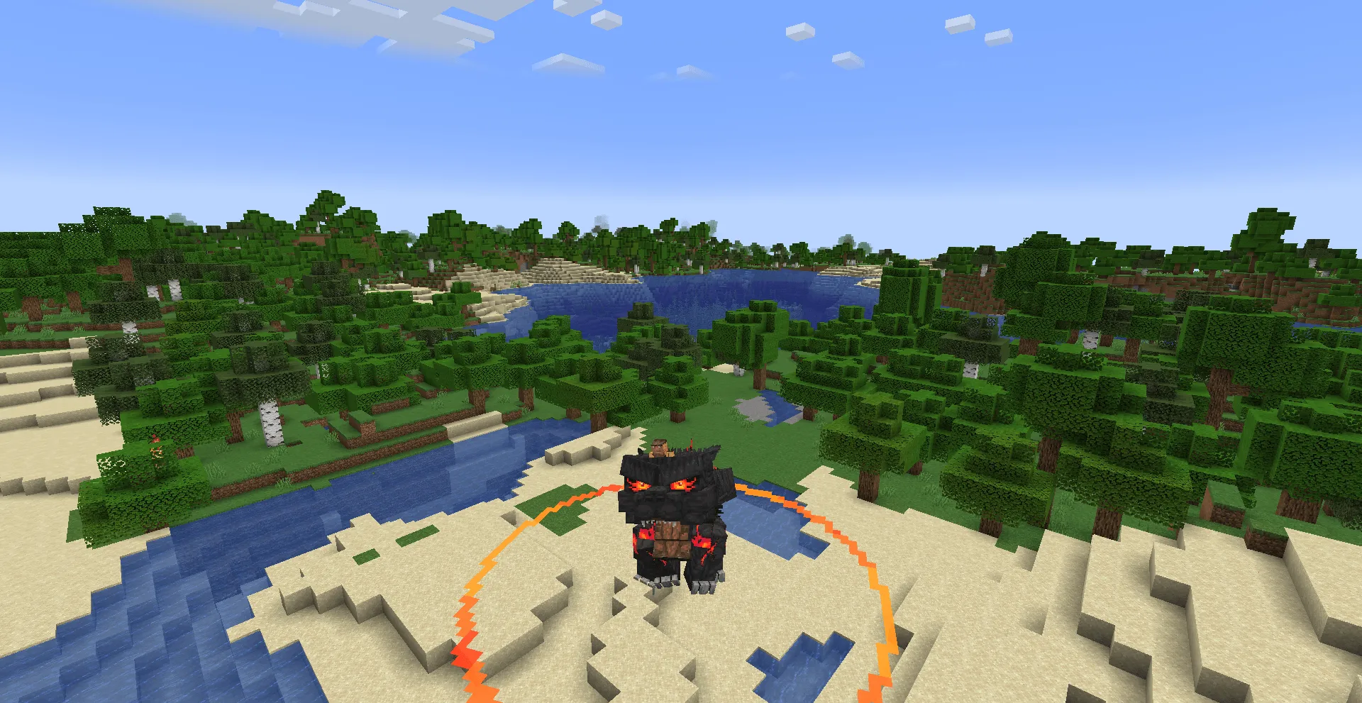 Catzilla, Моды, Minecraft