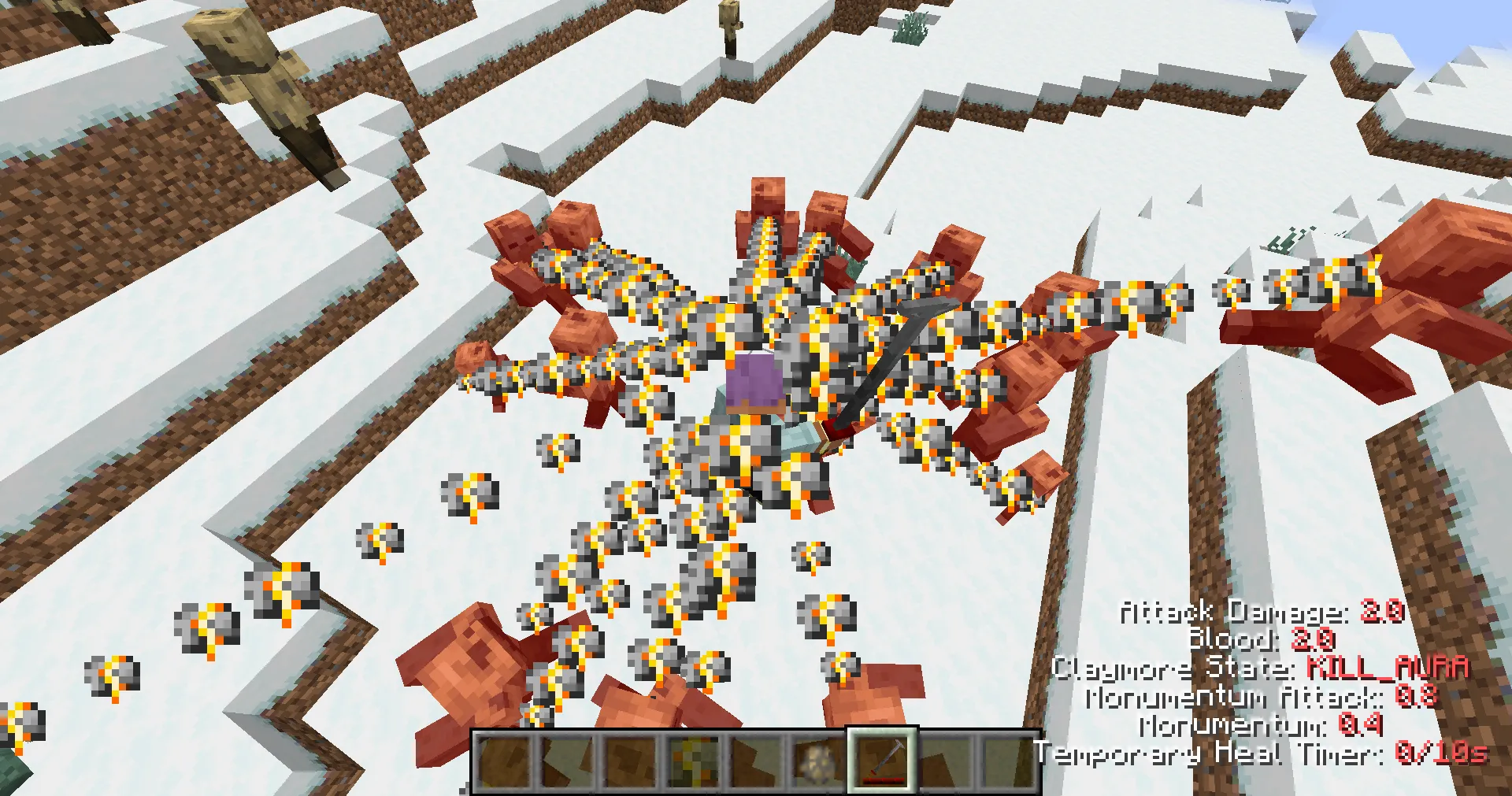 Claymore-sword — скриншот 3 (Моды, Minecraft)