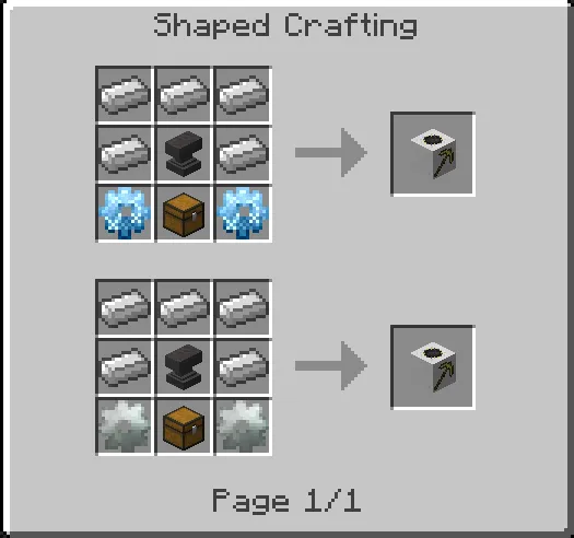 Reconstructor, Моды, Minecraft