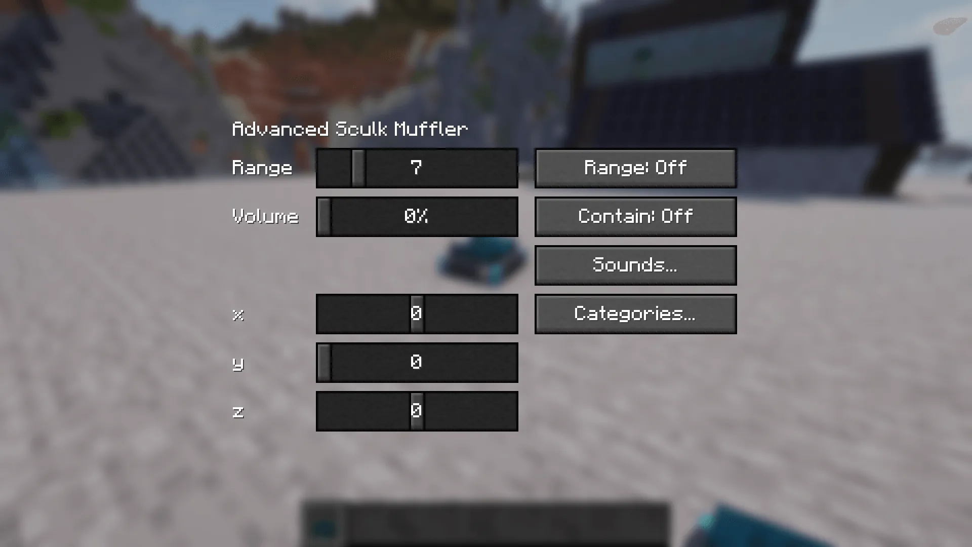Sculk Muffler, Моды, Minecraft