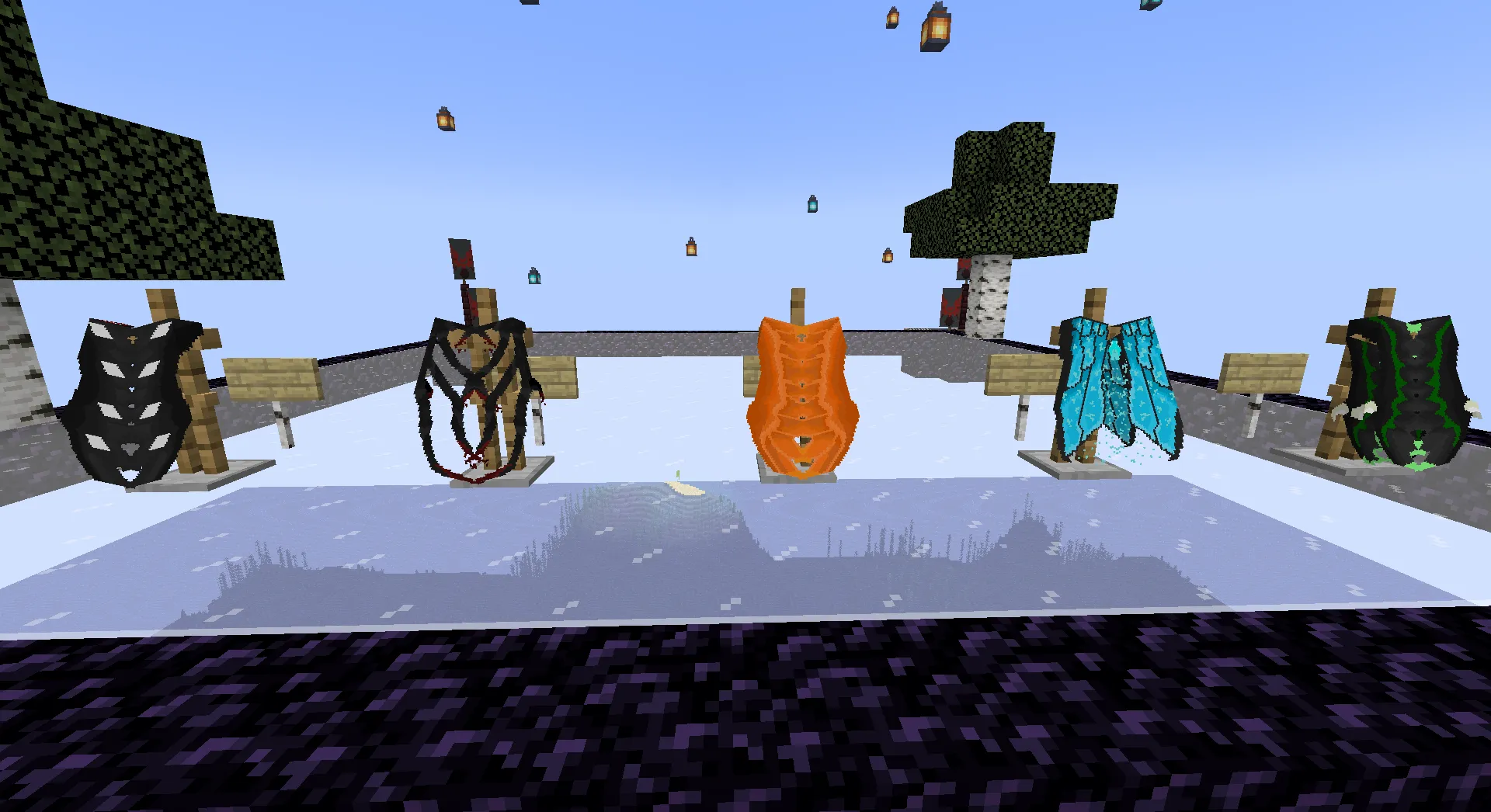 BlackMoon's Armory and Elytras — скриншот 1 (Текстуры, Minecraft)