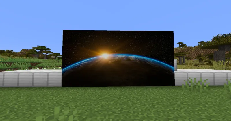 Large Paintings - Template, Текстуры, Minecraft