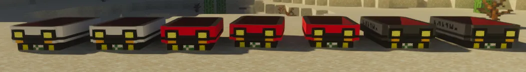 Initial D Toyota Trueno AE86 — скриншот 2 (Текстуры, Minecraft)