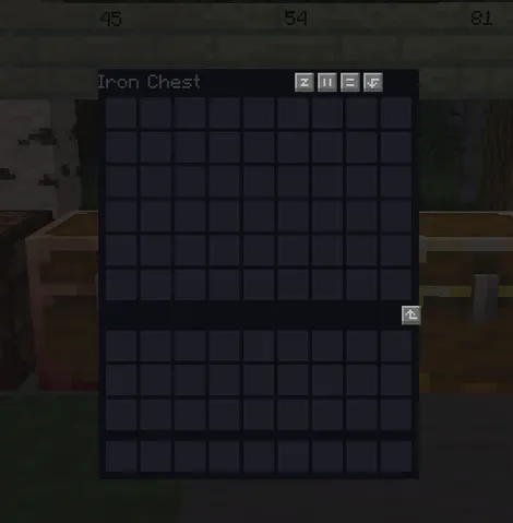 Dark GUI Addon (Iron Chests), Текстуры, Minecraft