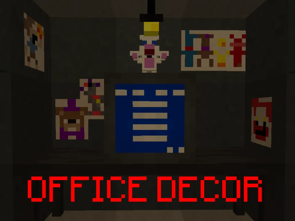 The Pizzeria Collection (FNAF), Моды, Minecraft