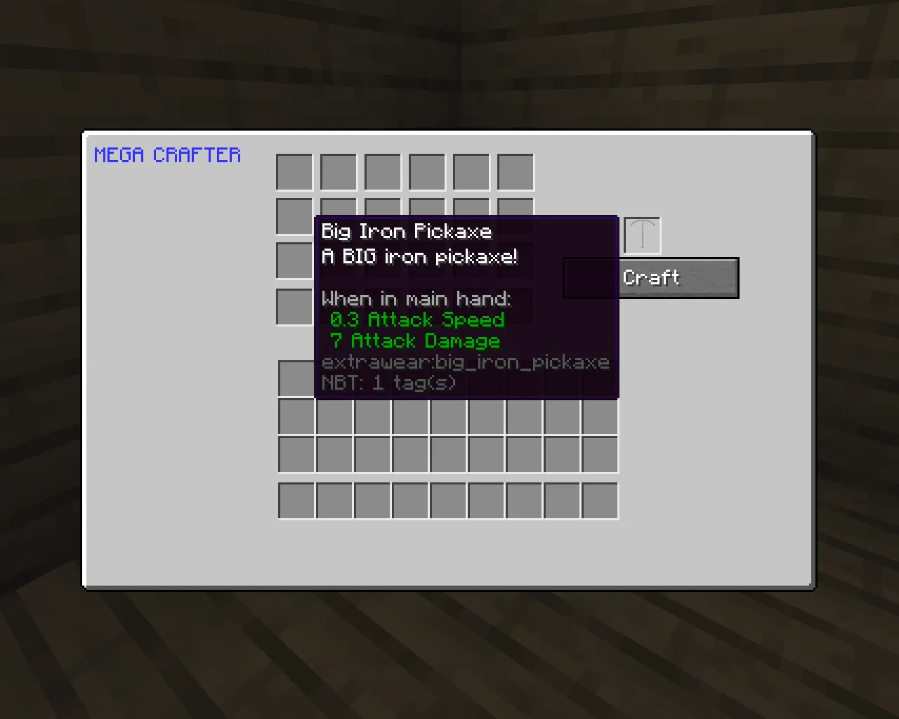ExtraWEAR, Моды, Minecraft