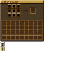 Create GUI (DEMO), Текстуры, Minecraft